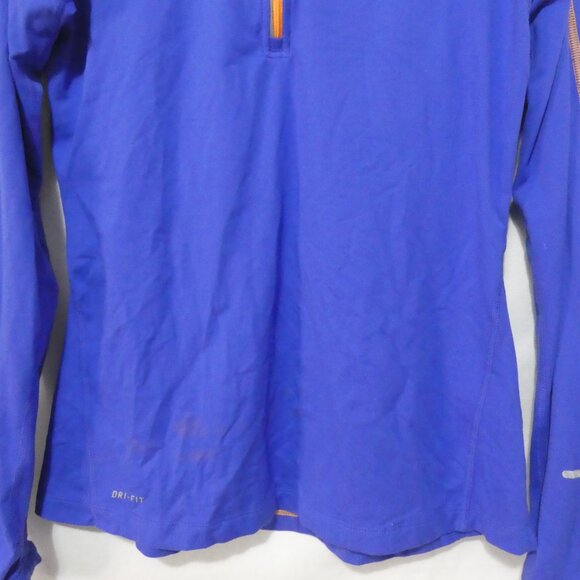 NIKE - Running - Dri-Fit | small | Blue Exercise Shirt With Thumbholes | EUC - Picture 8 of 16